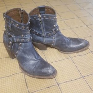Old Gringo - Beautiful Denim Blue Booties